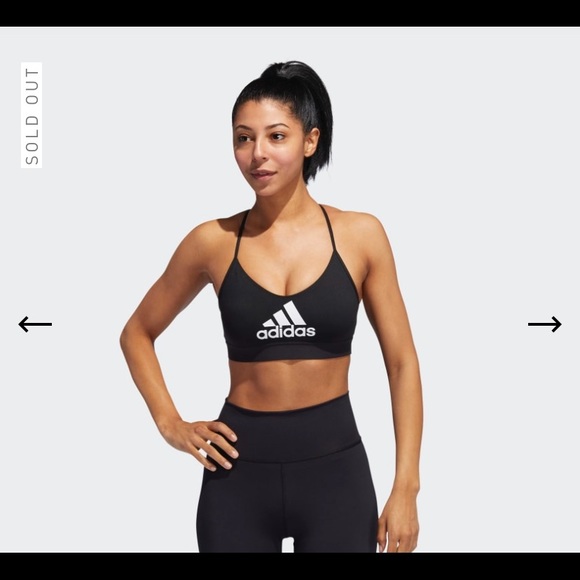 Adidas All Me Badge of Sport Bra Sz Small - Picture 4 of 4